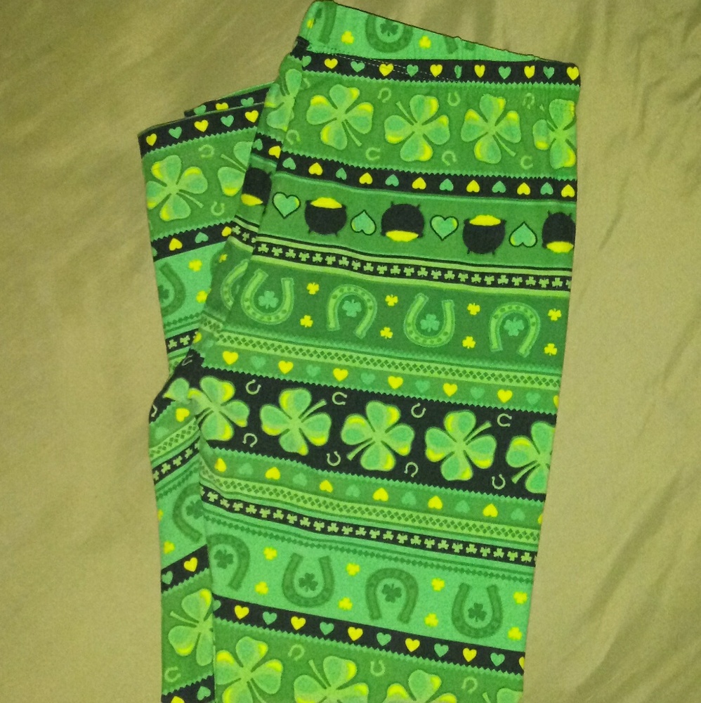 🔥Shamrock Capri Leggings